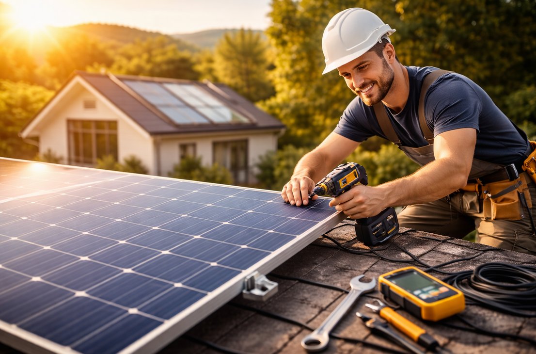 Solar Geo-Domains für lokale Photovoltaik- und Solaranbieter Herford